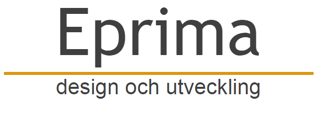 Logo: Eprima design och utveckling